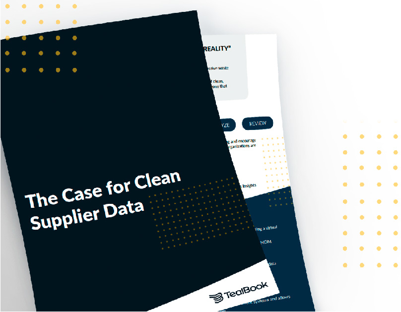 Image of "The Case for Clean Supplier Data" Whitepaper